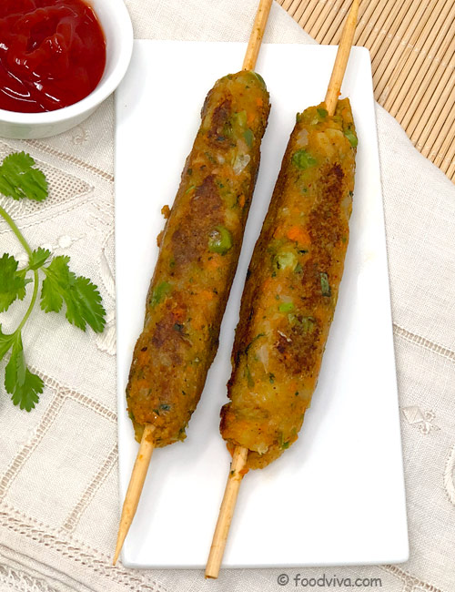 Veg. Seek Kabab